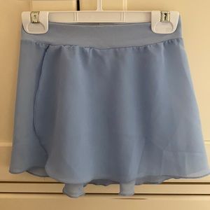 Child Chiffon Pull-On Skirt #MS12CH Light Blue
